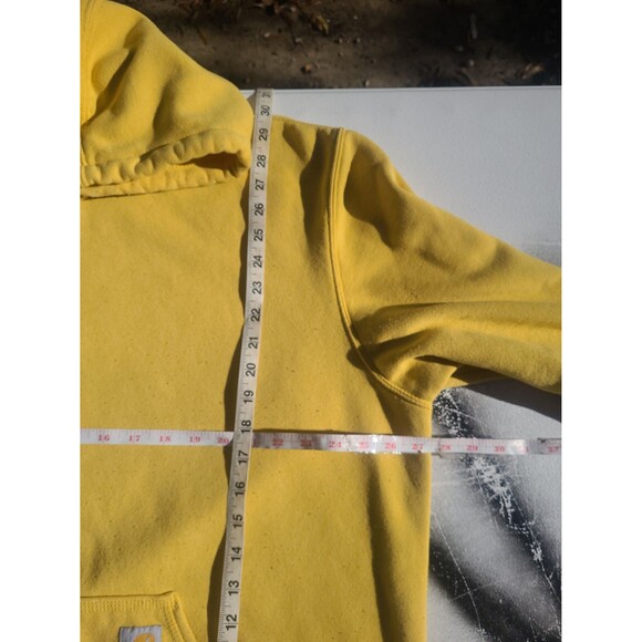 Carhartt Pullover Hoodie Sweatshirt Sleeve Graphic Loose Fit - Picture 11 of 12